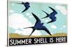 Summer Shell is Here-null-Stretched Canvas