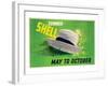 Summer Shell May to October-null-Framed Art Print