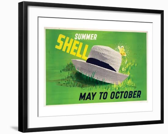 Summer Shell May to October-null-Framed Art Print