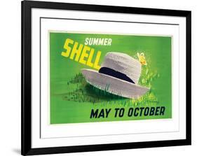 Summer Shell May to October-null-Framed Art Print