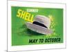Summer Shell May to October-null-Mounted Art Print