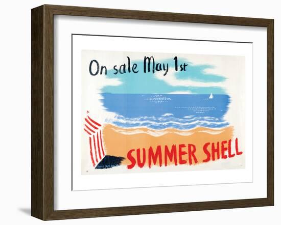 Summer Shell on Sale May 1St-null-Framed Art Print