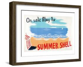 Summer Shell on Sale May 1St-null-Framed Art Print