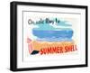 Summer Shell on Sale May 1St-null-Framed Art Print