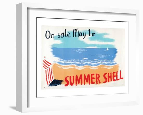 Summer Shell on Sale May 1St-null-Framed Art Print