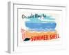 Summer Shell on Sale May 1St-null-Framed Art Print