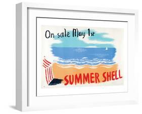 Summer Shell on Sale May 1St-null-Framed Art Print