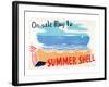 Summer Shell on Sale May 1St-null-Framed Art Print