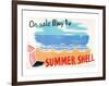 Summer Shell on Sale May 1St-null-Framed Art Print