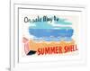 Summer Shell on Sale May 1St-null-Framed Art Print