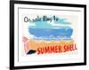 Summer Shell on Sale May 1St-null-Framed Art Print