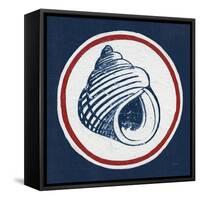 Summer Shells III Nautical-Kathrine Lovell-Framed Stretched Canvas