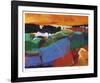 Summer Shores 1-Barbara Rainforth-Framed Limited Edition