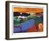 Summer Shores 1-Barbara Rainforth-Framed Limited Edition