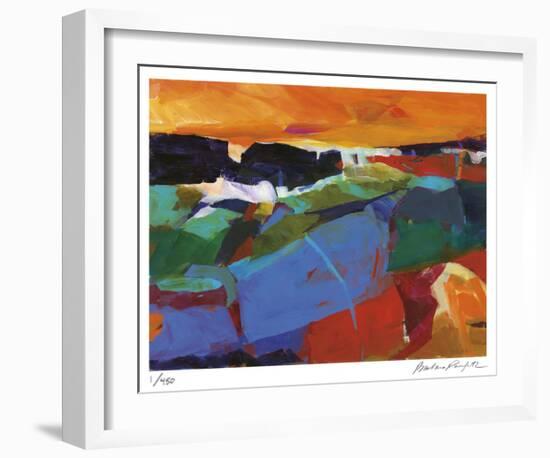 Summer Shores 1-Barbara Rainforth-Framed Limited Edition