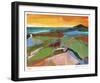 Summer Shores 5-Barbara Rainforth-Framed Limited Edition