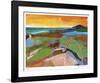 Summer Shores 5-Barbara Rainforth-Framed Limited Edition