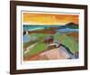 Summer Shores 5-Barbara Rainforth-Framed Limited Edition