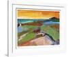 Summer Shores 5-Barbara Rainforth-Framed Limited Edition