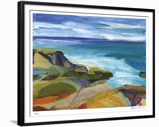 Summer Shores 6-Barbara Rainforth-Framed Limited Edition