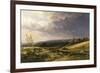 Summer Showers-William Keith-Framed Art Print