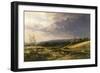 Summer Showers-William Keith-Framed Art Print