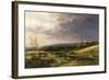 Summer Showers-William Keith-Framed Art Print