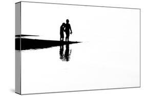 Summer Silhouettes-Adrian Campfield-Stretched Canvas