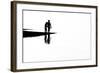 Summer Silhouettes-Adrian Campfield-Framed Giclee Print