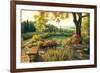 Summer Soliloquy-K^i^ Jun-Framed Art Print