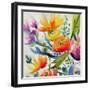 Summer Spectrum IV-Chariklia Zarris-Framed Art Print