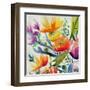 Summer Spectrum IV-Chariklia Zarris-Framed Art Print