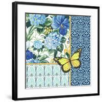 Summer-Spring-E-Florals Swatch-Jean Plout-Framed Giclee Print