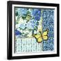 Summer-Spring-E-Florals Swatch-Jean Plout-Framed Giclee Print