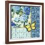 Summer-Spring-E-Florals Swatch-Jean Plout-Framed Giclee Print