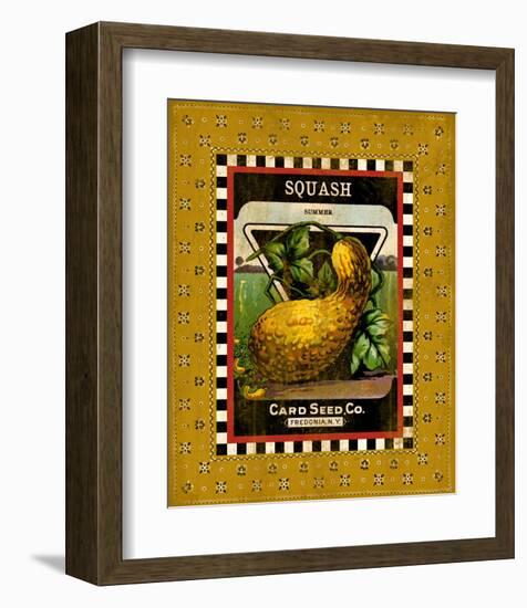 Summer Squash Seed Pack-null-Framed Giclee Print