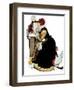 "Summer stock", August 5,1939-Norman Rockwell-Framed Giclee Print