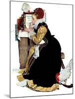 "Summer stock", August 5,1939-Norman Rockwell-Mounted Giclee Print