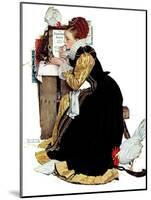 "Summer stock", August 5,1939-Norman Rockwell-Mounted Giclee Print