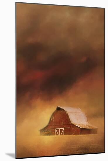 Summer Storm at the Barn-Jai Johnson-Mounted Giclee Print