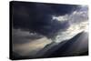 Summer Storm Clearing over the Mountains of the Valais Region, Swiss Alps, Switzerland, Europe-David Pickford-Stretched Canvas