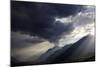 Summer Storm Clearing over the Mountains of the Valais Region, Swiss Alps, Switzerland, Europe-David Pickford-Mounted Photographic Print