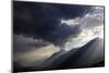 Summer Storm Clearing over the Mountains of the Valais Region, Swiss Alps, Switzerland, Europe-David Pickford-Mounted Photographic Print