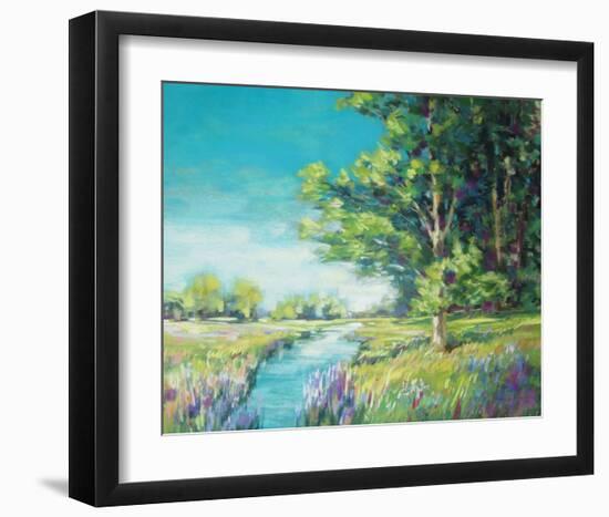 Summer Stream-null-Framed Art Print