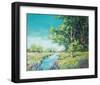 Summer Stream-null-Framed Art Print