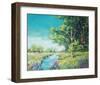 Summer Stream-null-Framed Art Print