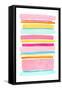 Summer Stripes I-Nikki Galapon-Framed Stretched Canvas