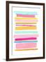 Summer Stripes II-Nikki Galapon-Framed Art Print