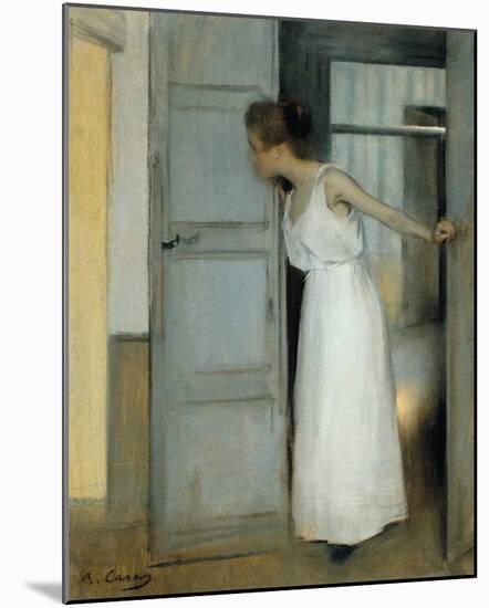 Summer - Study-Ramon Casas-Mounted Giclee Print