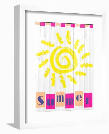 Summer Sun-Kimberly Allen-Framed Art Print